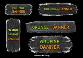 Grunge bannervektorer vektor