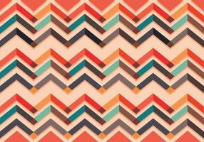 Chevron Muster Vektor bunt