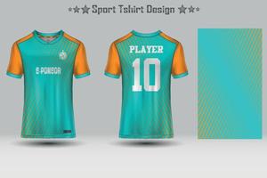 sport jersey mockup malldesign vektor