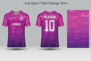 sport jersey mockup malldesign vektor