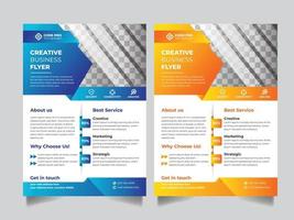 corporate business flyer banner affisch broschyr mall vektor design