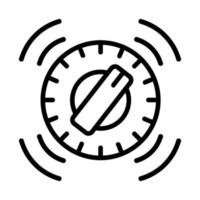 scrollfunktionen symbol vektor umriss illustration
