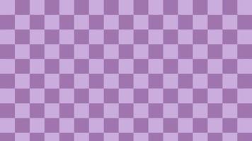 lila violettes Schachbrett, Gingham, Plaid, Schachbrettmusterhintergrundillustration, perfekt für Tapete, Hintergrund, Postkarte, Hintergrund für Ihr Design vektor