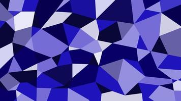 abstrakte geometrische polygonblaue hintergrundillustration, perfekt für tapeten, hintergrund, postkarte, hintergrund für ihr design vektor