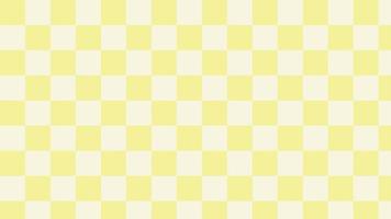 mittelgelbe Schachbrettmuster, Schachbrettmuster, karierte Hintergrundillustration mit Gingham-Ästhetik, perfekt für Tapete, Hintergrund, Postkarte, Hintergrund vektor