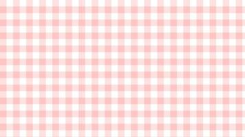 niedliche rosa Checker, Gingham, Plaid, Schachbretttapetenillustration, perfekt für Tapeten, Hintergrund, Postkarte, Hintergrund vektor