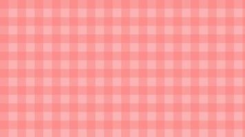 söt rosa gingham, rutor, pläd, estetisk schackbräde tapetillustration, perfekt för tapeter, bakgrund, vykort, bakgrund för din design vektor