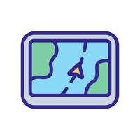 Locator-App-Symbol, Vektorgrafik vektor