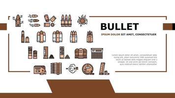 kula ammunition landning header vektor