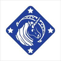 pony logo design illustration vorlage web