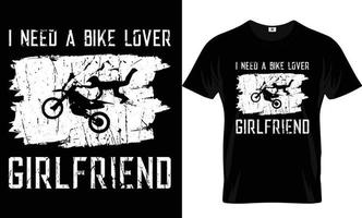 motorcykel t-shirt design vektor