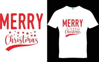 Weihnachts-T-Shirt-Design vektor