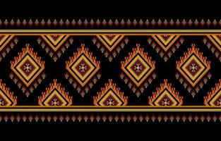 etniska sömlösa mönster. traditionell inhemsk stil. design för bakgrund, illustration, tapeter, tyg, textur, batik, matta, broderi vektor