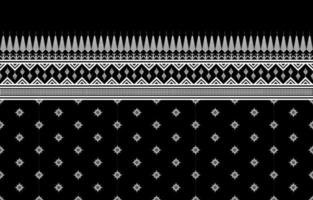 geometrisches ethnisches muster traditionelles design für hintergrund, teppich, tapete, kleidung, verpackung, batik, stoff, sarong, illustration, stickerei, stil. vektor