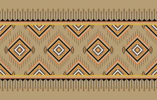 traditionelles Design des geometrischen ethnischen nahtlosen Musters für Hintergrund, Illustration, Tapete, Gewebe, Kleidung, Batik, Teppich, Stickerei vektor