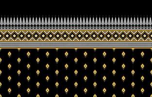 geometrisches ethnisches muster traditionelles design für hintergrund, teppich, tapete, kleidung, verpackung, batik, stoff, sarong, illustration, stickerei, stil. vektor