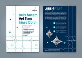 minimaler geometrischer formen designhintergrund für geschäftsbericht bucheinband broschüre flyer poster vektor