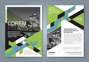 minimaler geometrischer formen designhintergrund für geschäftsbericht bucheinband broschüre flyer poster vektor