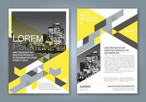 minimaler geometrischer formen designhintergrund für geschäftsbericht bucheinband broschüre flyer poster vektor