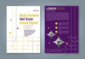 minimaler geometrischer formen designhintergrund für geschäftsbericht bucheinband broschüre flyer poster vektor