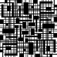 abstrakt svart och vitt geometriska mönster vektor