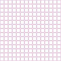 Nahtloses abstraktes Muster mit vielen geometrischen rosa quadratischen Kästen mit abgerundeten Kanten. Vektor-Hintergrunddesign. papier, stoff, stoff, stoff, kleid, serviette, druck, geschenk, hübsch, hemd, bett, konzepte. vektor