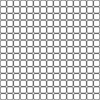 sömlöst abstrakt mönster med många geometriska grå svarta rutor med rundade kanter. vektor design. papper, tyg, tyg, tyg, klänning, servett, utskrift, present, lakan, skjorta, sängkoncept.