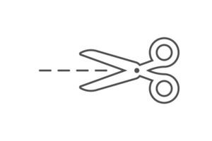 sax linje ikon vektor