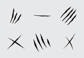 Free Claws Ripping Vektor-Illustration vektor