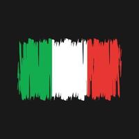 Vektor der italienischen Flagge. Nationalflagge