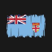 Vektor der Fidschi-Flagge. Nationalflagge