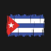 Vektor der Kuba-Flagge. Nationalflagge