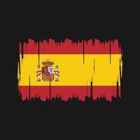 Vektor der spanischen Flagge. Nationalflagge