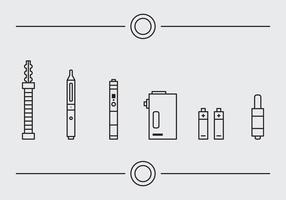 Kostenlose Vape Vector Icons # 1