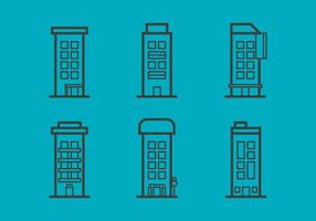 Gratis Townhomes Vector Ikoner # 6