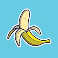 Bananen-Icon-Design-Vektor-Illustration vektor