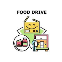 Food-Drive-Icons Vektorgrafiken vektor