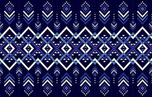 geometriska etniska sömlösa mönster tribal traditionella. design för bakgrund, illustration, tapeter, tyg, textur, batik, matta, kläder, broderi vektor