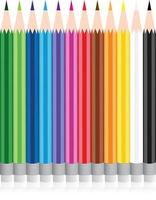 Bleistiftfarbe einstellen vektor