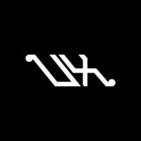 ux Brief Logo kreatives Design mit Vektorgrafik vektor