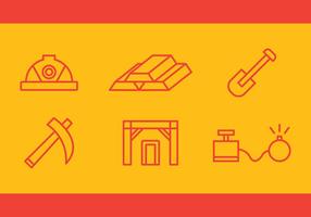 Free Gold Mine Vector Icons # 3