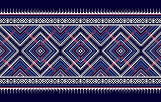 geometriska etniska sömlösa mönster. traditionell tribal stil. design för bakgrund, illustration, textur, tyg, kläder, inslagning, tapeter, matta, broderi vektor