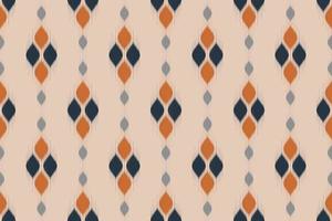 ikat nahtloses muster im stammes-. geometrische ethnische traditionelle. mexikanischer gestreifter stil. Design für Hintergrund, Tapete, Vektorillustration, Stoff, Kleidung, Batik, Teppich, Stickerei. vektor