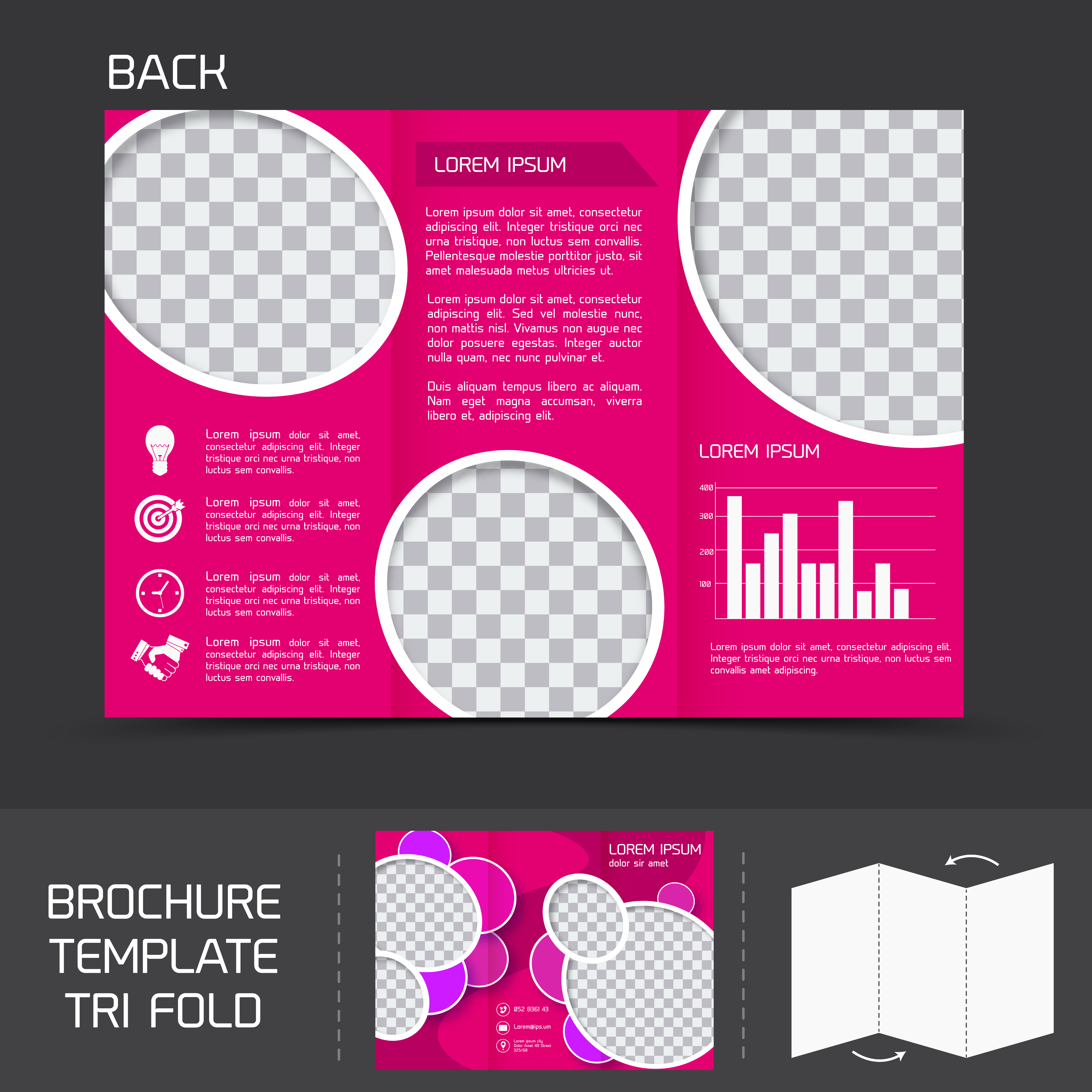Broschure Vorlage Dreifach Gefaltet Download Kostenlos Vector Clipart Graphics Vektorgrafiken Und Design Vorlagen