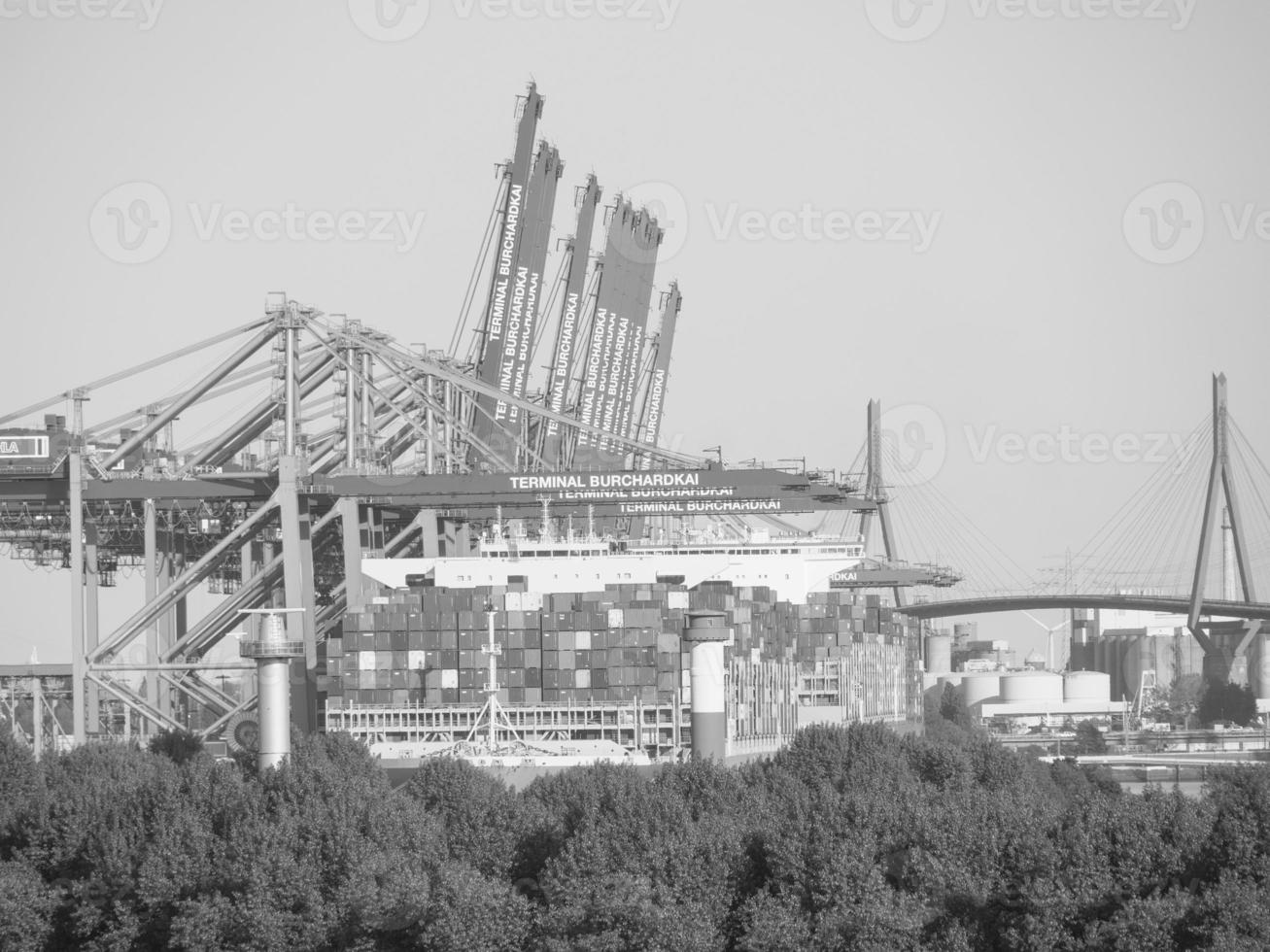 hambourg et l'elbe photo