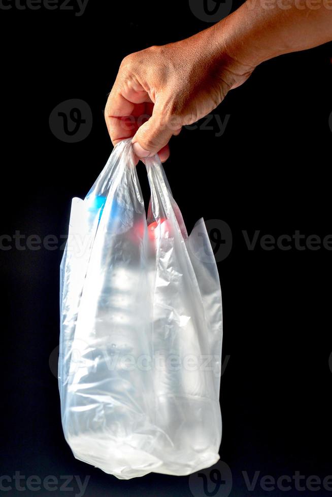 concept de déchets plastiques et de pollution par les déchets plastiques. photo