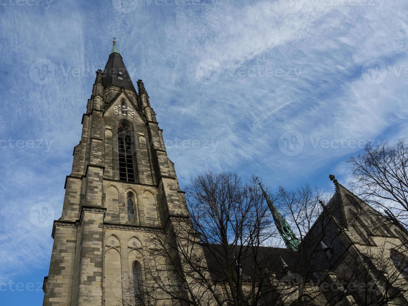 ville de billerbeck en westphalie photo