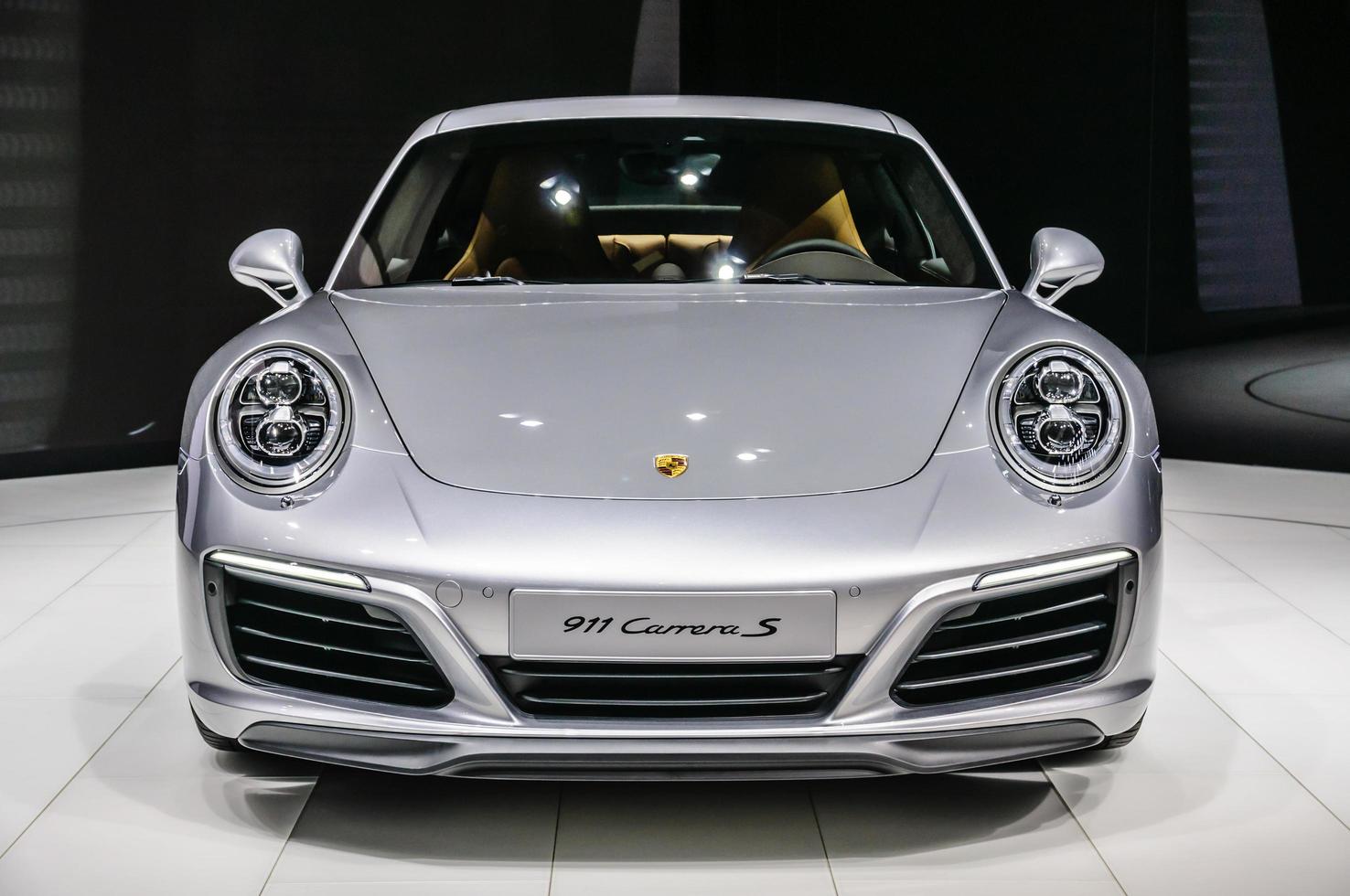 francfort - sept 2015 porsche 911 991 carrera s coupé présenté photo