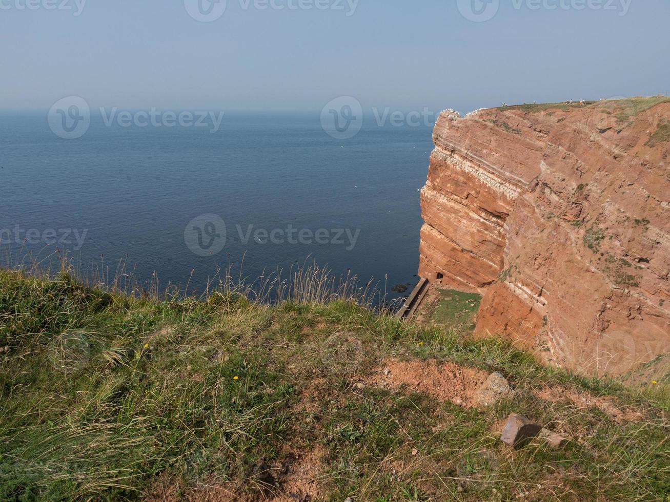 île de helgoland dans la mer du nord photo