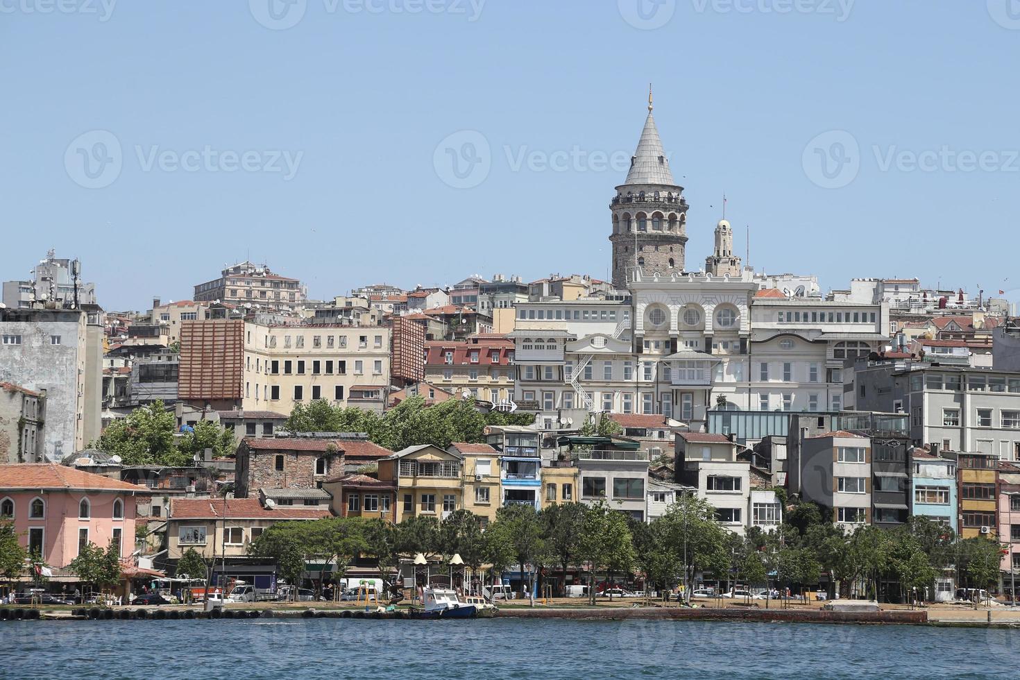 karakoy et tour de galata à istanbul, turquie photo